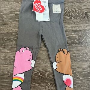 Zara Care Bears Leggings Sz 2-3T
